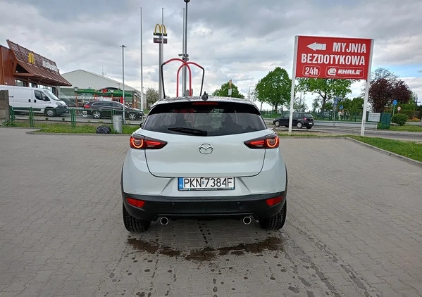 Mazda CX-3 cena 69900 przebieg: 76000, rok produkcji 2019 z Słupca małe 407